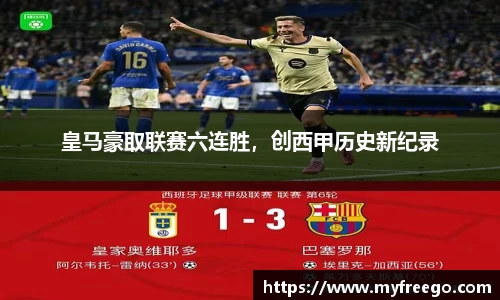 皇马豪取联赛六连胜，创西甲历史新纪录